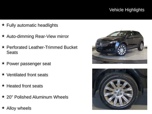 Used 2015 Lincoln MKX AWD w/ Equipment Group 102A image 13