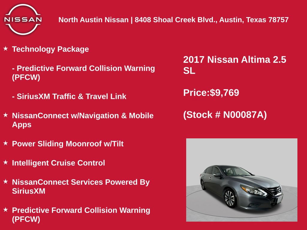 Used 2017 Nissan Altima 2.5 SL w/ 2.5 Technology Package FWD image 22