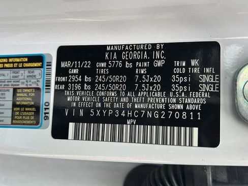 Used 2022 Kia Telluride EX w/ EX Premium Package FWD image 32