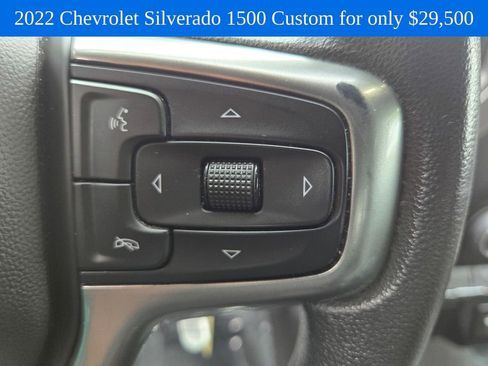 Used 2022 Chevrolet Silverado 1500 Custom w/ Safety Confidence Package AWD/4WD image 22