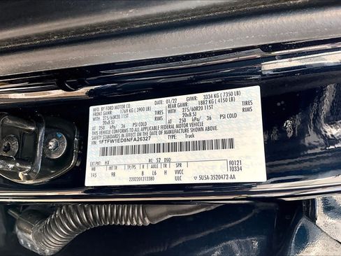 Used 2022 Ford F150 Platinum w/ Equipment Group 701A High AWD/4WD image 33