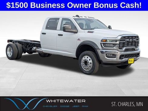 New 2026 RAM 5500 Tradesman w/ Chrome Appearance Group AWD/4WD image 1