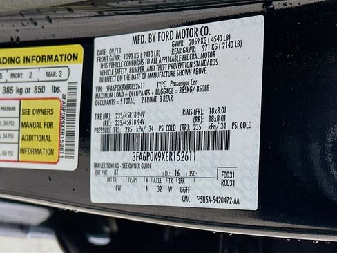 Used 2014 Ford Fusion Titanium image 12