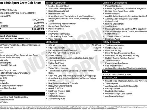 Used 2017 RAM 1500 Sport AWD/4WD image 12