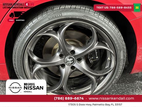 Used 2019 Alfa Romeo Giulia Ti Sport w/ Quick Order Package 22U Sport image 14