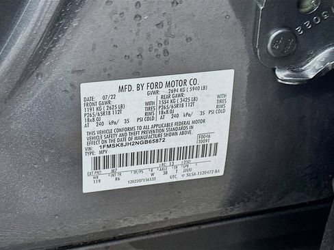 Used 2022 Ford Explorer Timberline AWD/4WD image 31