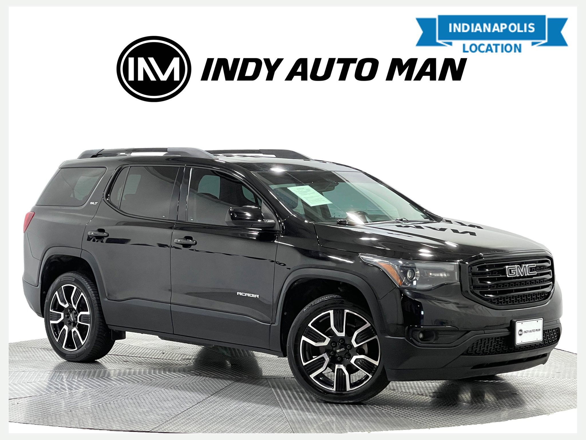 Used 2019 GMC Acadia SLT w/ Black Edition FWD image 1