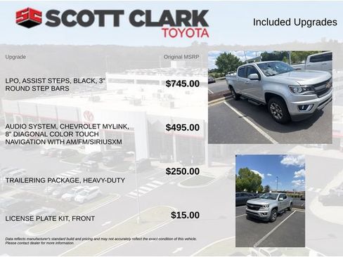 Used 2015 Chevrolet Colorado Z71 AWD/4WD image 7