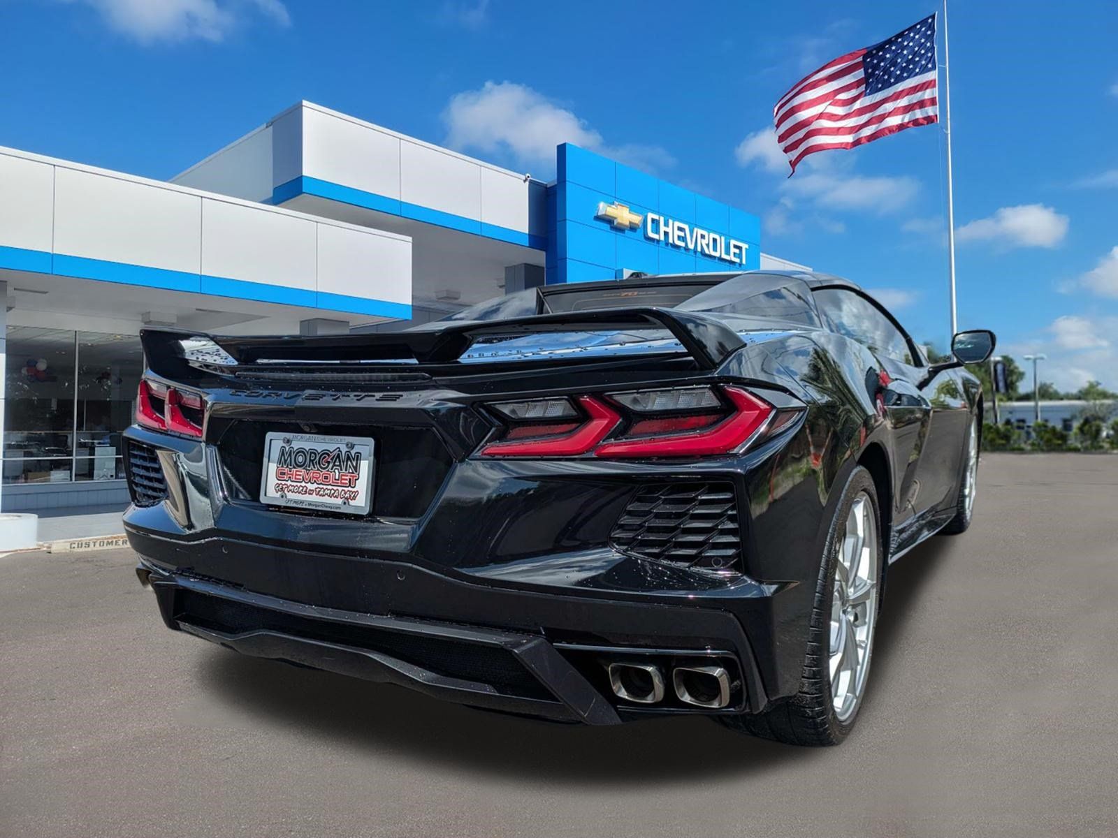 Used 2023 Chevrolet Corvette Stingray Preferred Conv w/ Z51 Performance Package RWD image 3