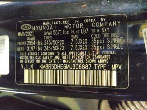 Used 2021 Hyundai Palisade Limited w/ Cargo Package AWD/4WD image 33