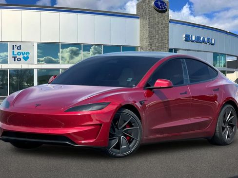 Used 2024 Tesla Model 3 Performance AWD/4WD image 1