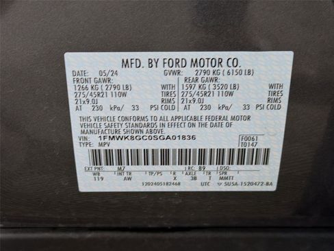 Used 2025 Ford Explorer ST AWD/4WD image 38
