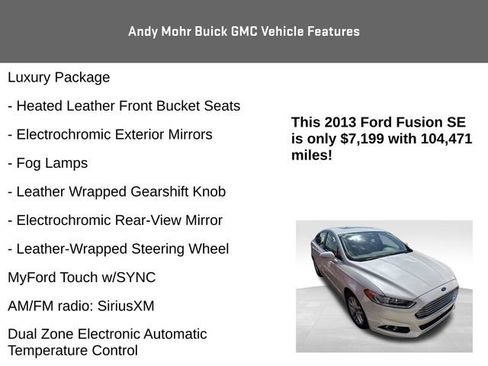 Used 2013 Ford Fusion SE FWD image 8