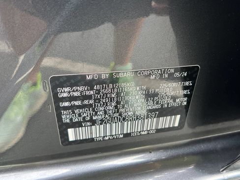 Used 2024 Subaru Crosstrek 2.0i Premium AWD/4WD image 26