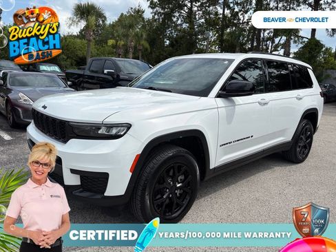 Used 2024 Jeep Grand Cherokee L Laredo AWD/4WD image 1