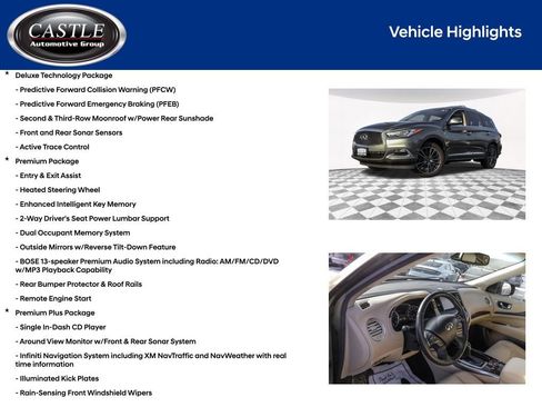 Used 2016 INFINITI QX60 Luxe w/ Deluxe Technology Package image 10