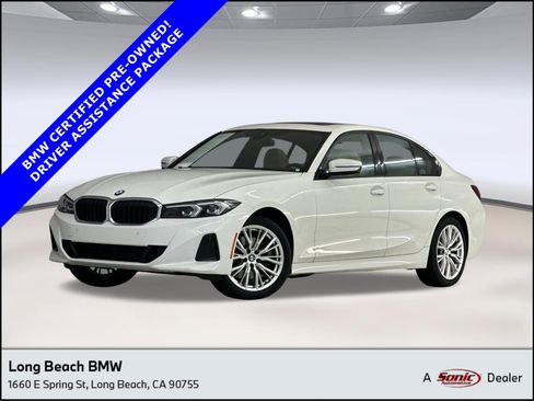 Certified 2023 BMW 330i Sedan w/ Driving Assistance Package RWD image 1