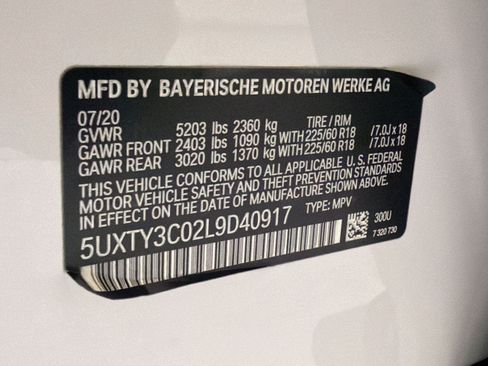 Used 2020 BMW X3 sDrive30i RWD image 23
