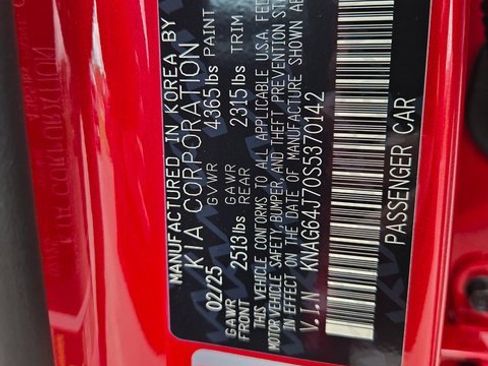 New 2025 Kia K5 GT-Line image 23