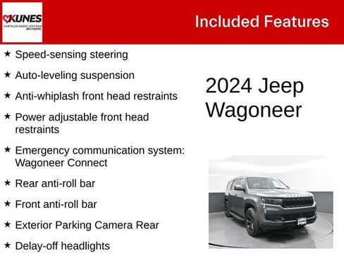Used 2024 Jeep Wagoneer Series II AWD/4WD image 4