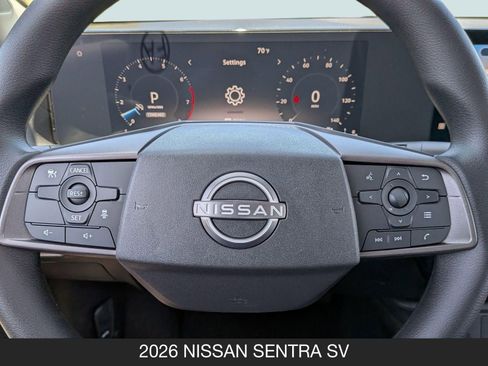 New 2026 Nissan Sentra SV w/ Floor Mat Package FWD image 12