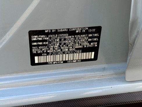 Certified 2023 Subaru Crosstrek 2.0i image 29