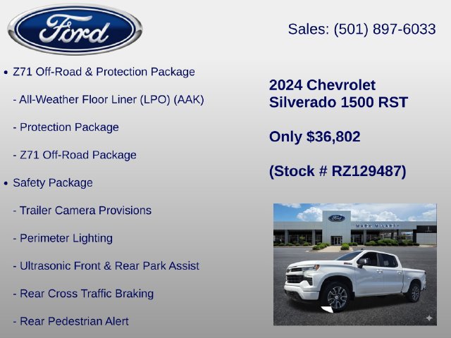 Used 2024 Chevrolet Silverado 1500 RST AWD/4WD image 36
