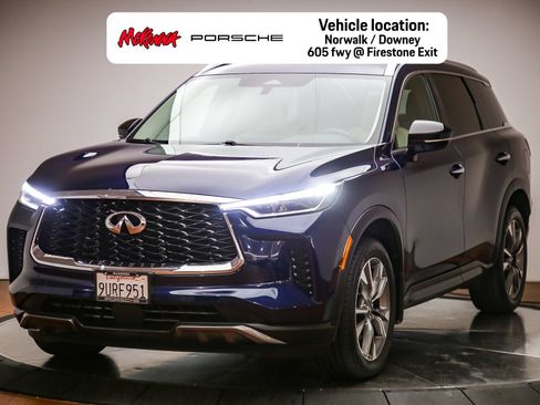 Used 2022 INFINITI QX60 Luxe w/ Cargo Package FWD image 1