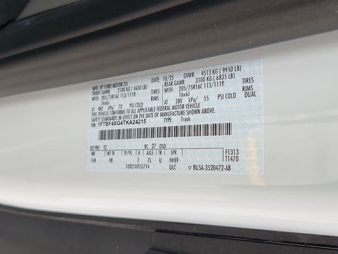 New 2026 Ford Transit 350 148 High Roof Extended DRW w/ Load Area Protection Package image 16