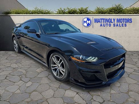 Used 2022 Ford Mustang Premium w/ Black Accent Package RWD image 1