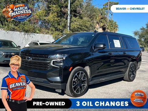 Used 2022 Chevrolet Suburban RST w/ Luxury Package image 1