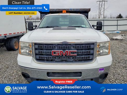 Used 2013 GMC Sierra 3500 W/T w/ Snow Plow Prep Package AWD/4WD image 7