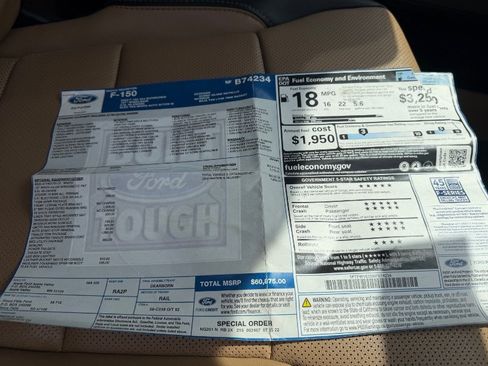 Used 2022 Ford F150 Lariat w/ Equipment Group 501A Mid AWD/4WD image 20