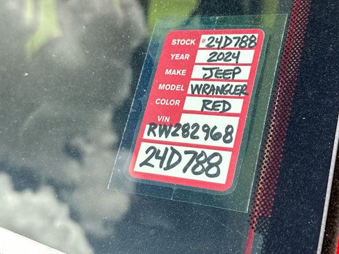 New 2024 Jeep Wrangler Sport S image 26