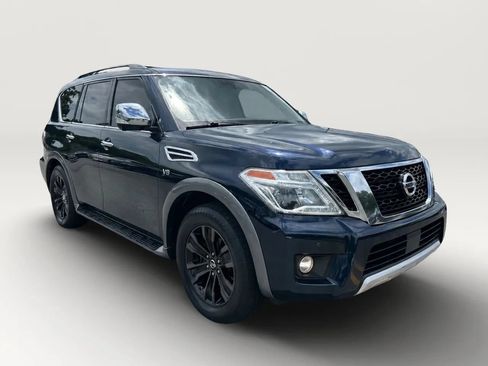 Used 2018 Nissan Armada Platinum w/ Captain Seat Package RWD image 2