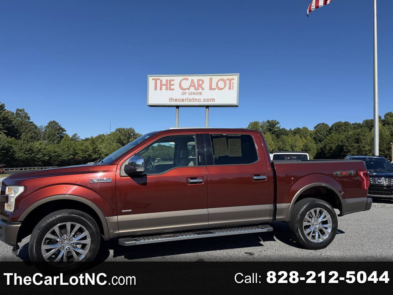 Used 2015 Ford F150 Lariat w/ Equipment Group 502A Luxury AWD/4WD image 1