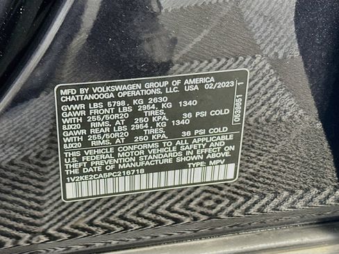 Used 2023 Volkswagen Atlas Cross Sport SE w/ Panoramic Sunroof Package AWD/4WD image 31
