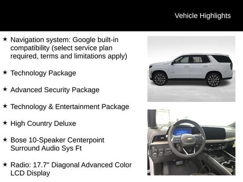 New 2026 Chevrolet Tahoe High Country image 17