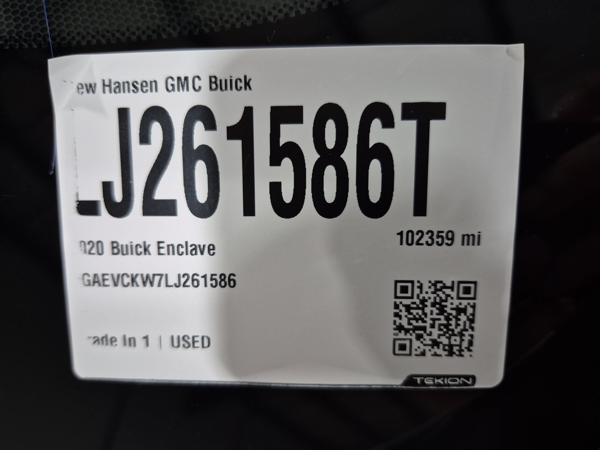 Used 2020 Buick Enclave Avenir w/ Avenir Technology Package AWD/4WD image 35