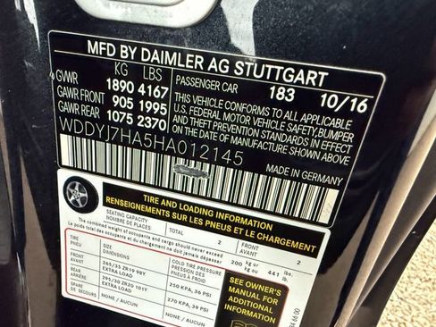 Used 2017 Mercedes-Benz AMG GT Coupe w/ Lane Tracking Package image 22