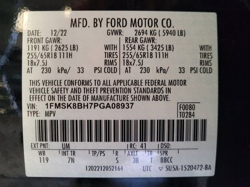 Used 2023 Ford Explorer 4WD image 33