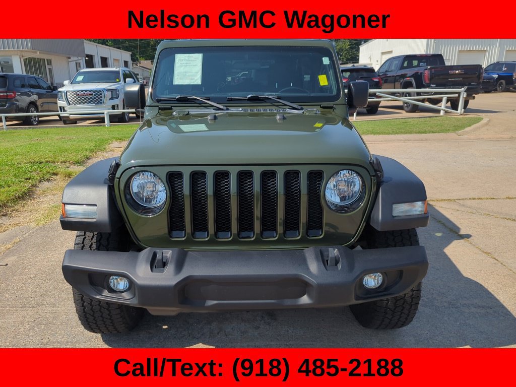 Used 2021 Jeep Wrangler Unlimited Sport AWD/4WD image 2