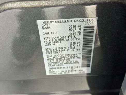 New 2026 Nissan Pathfinder Platinum image 29