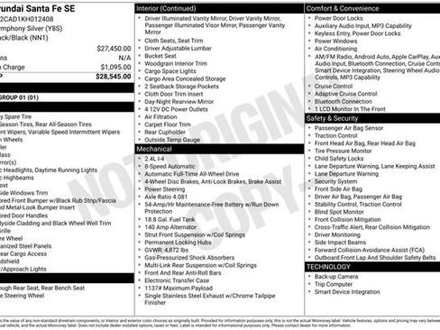 Used 2019 Hyundai Santa Fe SE image 28