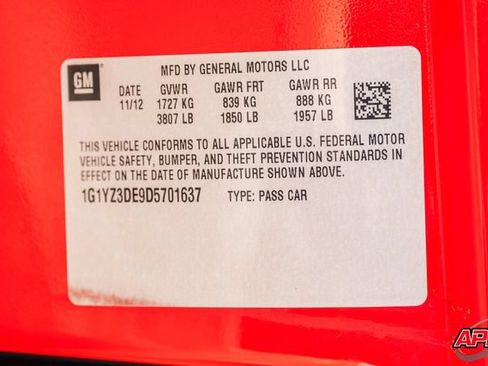 Used 2013 Chevrolet Corvette 427 w/ 1SC Preferred Equipment Group RWD image 79