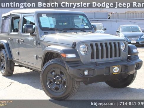 Used 2023 Jeep Wrangler Sport image 1