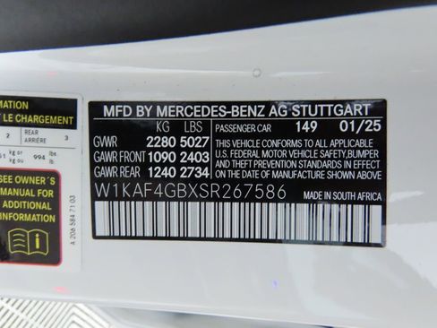 Certified 2025 Mercedes-Benz C 300 Sedan image 32