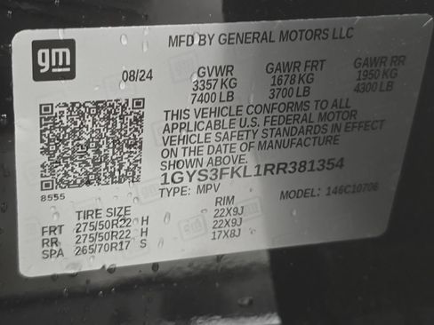 Used 2024 Cadillac Escalade Sport w/ Touring Package RWD image 25