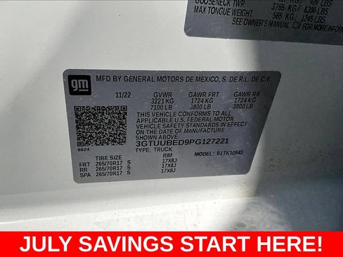 Used 2023 GMC Sierra 1500 SLE AWD/4WD image 25