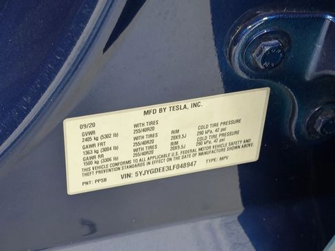 Used 2020 Tesla Model Y Long Range AWD/4WD image 55